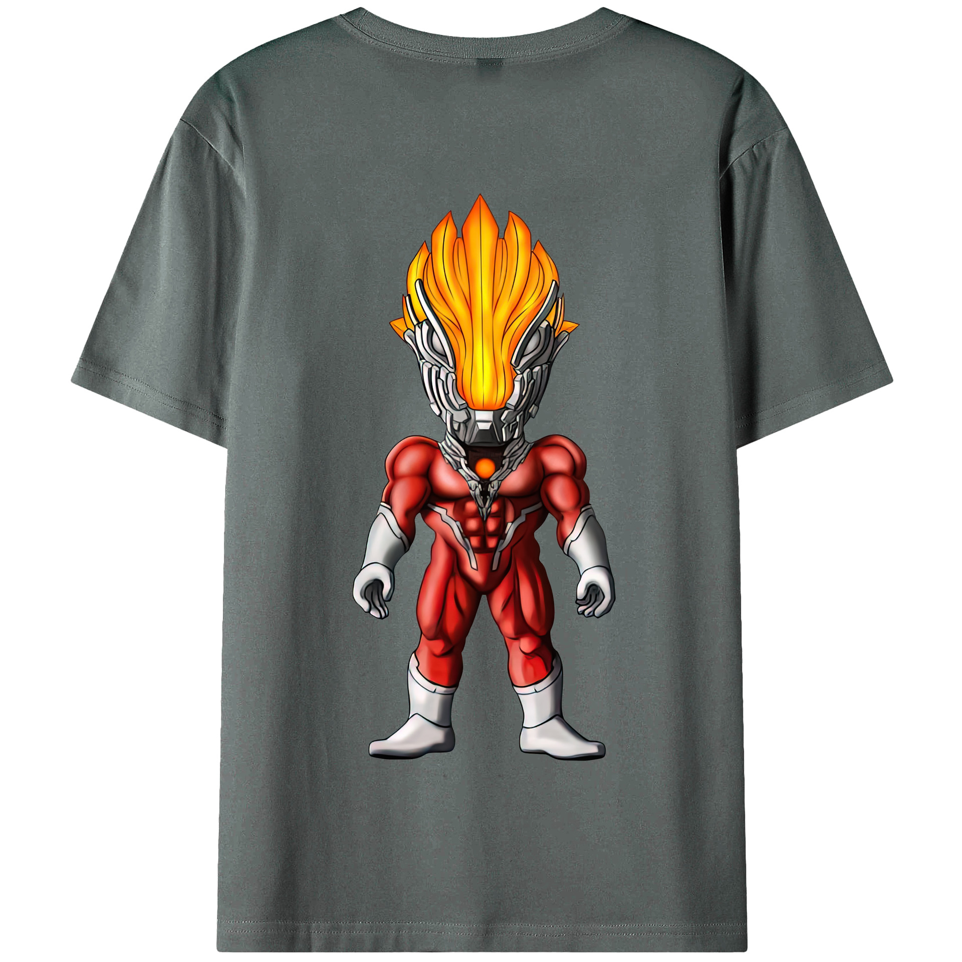 （画像用） ウルトラマン Ultraman 綿100％半袖Tシャツ（背面プリント）